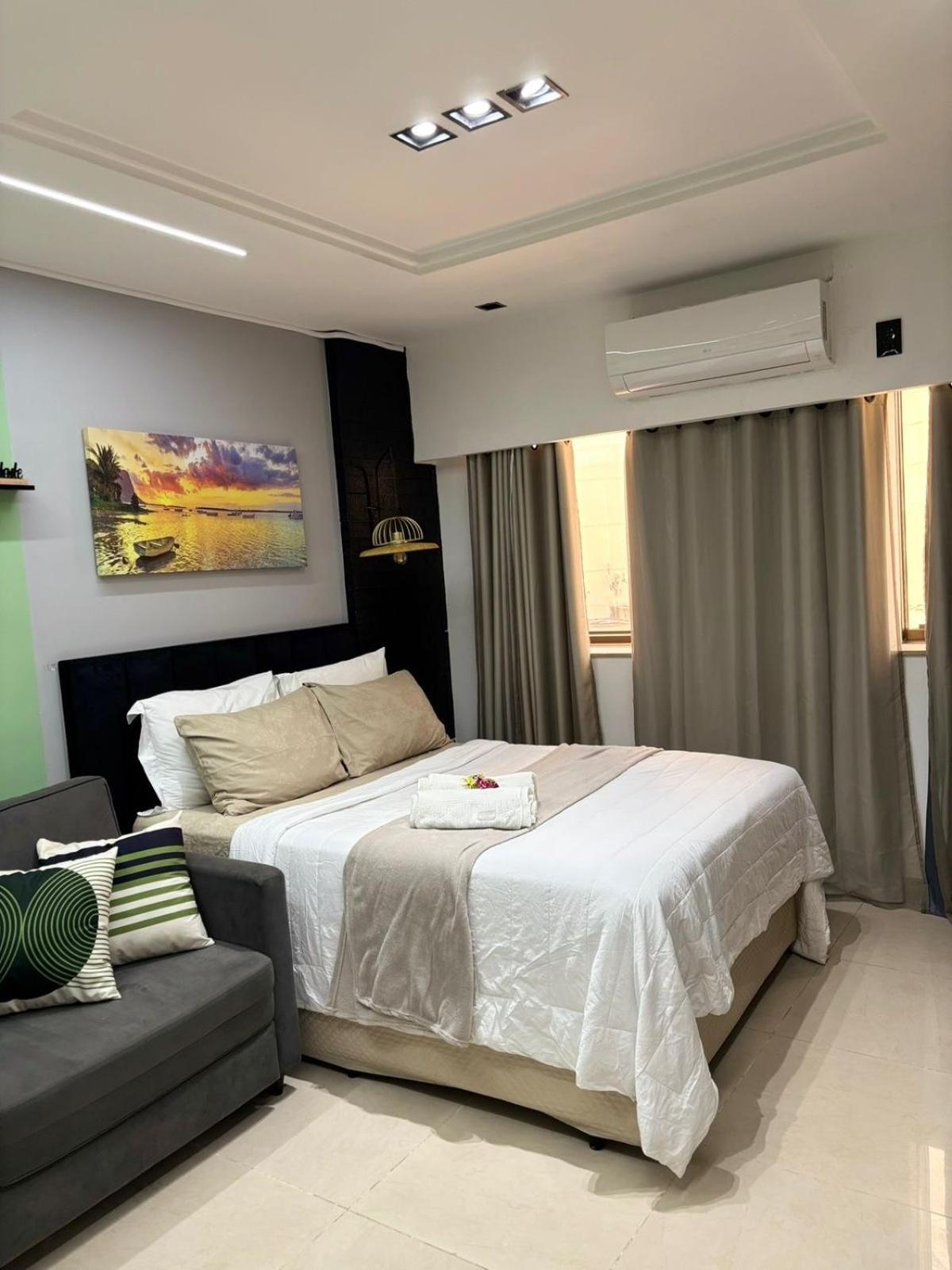 Flat Confortavel No Coracao Do Apartamento